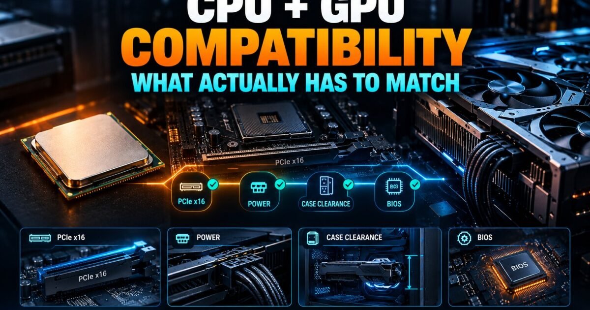 cpu and gpu compatibility